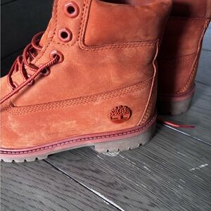 Timberland Burnt Orange Boots